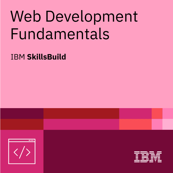 Web Development Fundamentals certificate preview